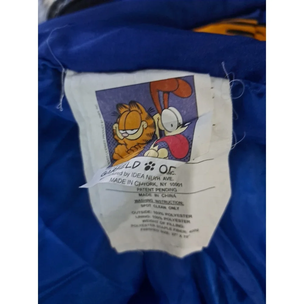 VTG Garfield Slumber Sack Sleeping Bag with Backpack carrying case ‎ 27